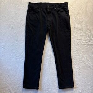 Levis Jeans‎ Men Sz 36 x 30 Black 511 Slim Fit Comfort Stretch Denim Casual